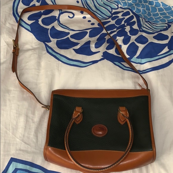 Dooney & Bourke Handbags - Vintage Dooney& Bourke All Weather Leather Satchel